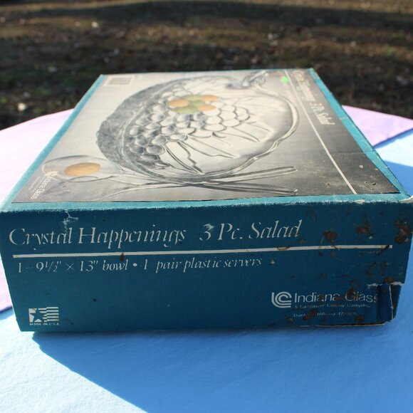 Crystal Happenings 3Pc. Salad Set - Picture 12 of 14